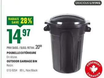 BMR POUBELLE EXTÉRIEURE offer