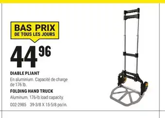 BMR DIABLE PLIANT offer