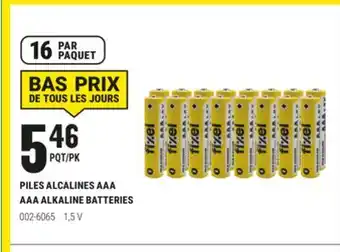 BMR PILES ALCALINES AAA offer