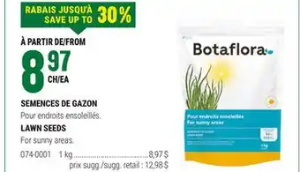 BMR SEMENCES DE GAZON offer