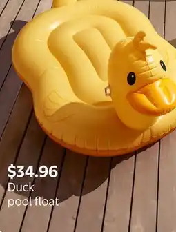 Walmart Duck pool float offer