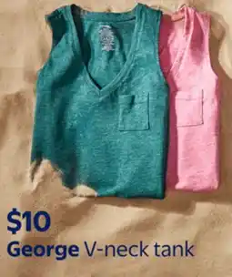 Walmart George V-neck tank offer