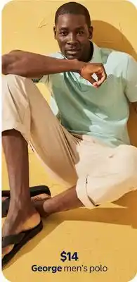 Walmart George men's polo offer
