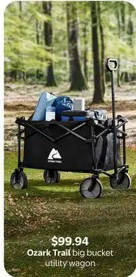 Walmart Ozark Trail big bucket utility wagon offer