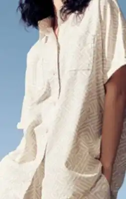 Walmart George linen-blend camp shirt offer