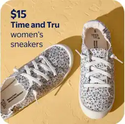Walmart Time and Tru women's sneakers offer