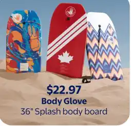 Walmart Body Glove 36 Splash body board offer