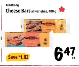 Farm Boy Armstrong Cheese Bars offer