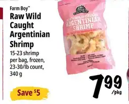 Farm Boy Farm Boy Raw Wild Caught Argentinian Shrimp offer