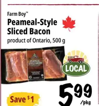 Farm Boy Farm Boy Peameal-Style Sliced Bacon offer