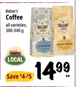 Farm Boy Balzac's Coffee offer