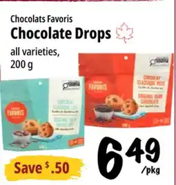 Farm Boy Chocolats Favoris Chocolate Drops offer