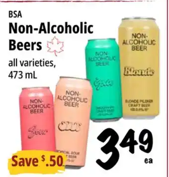 Farm Boy BSA Non-Alcoholic Beers offer