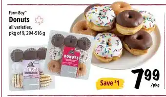 Farm Boy Farm Boy Donuts offer