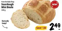 Farm Boy From the Bake Shop Sourdough Mini Boule offer