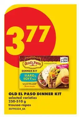 No Frills OLD EL PASO DINNER KIT offer