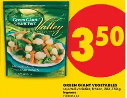 No Frills GREEN GIANT VEGETABLES offer