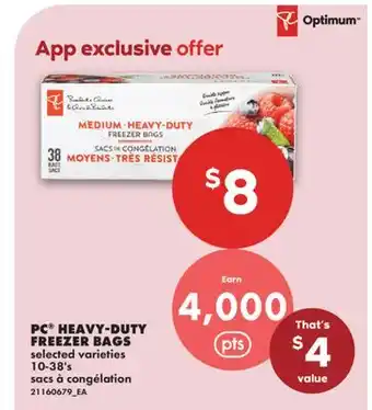 No Frills PC HEAVY-DUTY FREEZER BAGS, 10-38' s offer