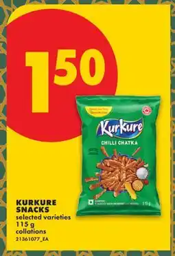 No Frills KURKURE SNACKS offer