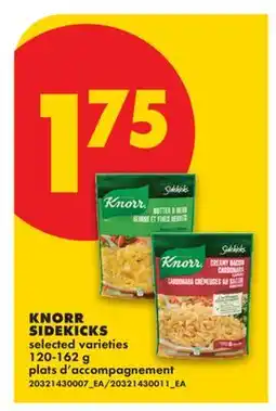No Frills KNORR SIDEKICKS offer