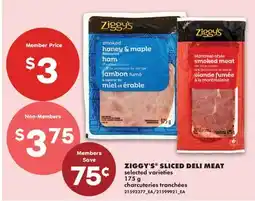 No Frills ZIGGY'S SLICED DELI MEAT offer