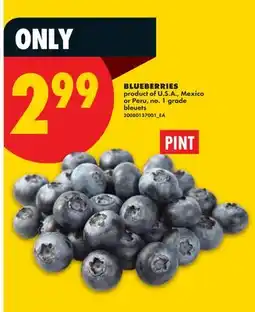 No Frills BLUEBERRIES offer