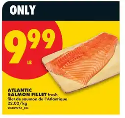 No Frills ATLANTIC SALMON FILLET offer