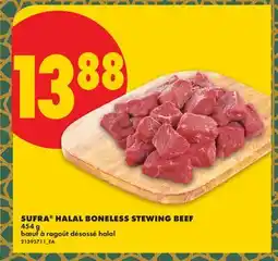 No Frills SUFRA HALAL BONELESS STEWING BEEF offer