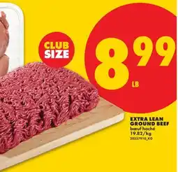 No Frills EXTRA LEAN GROUND BEEF offer