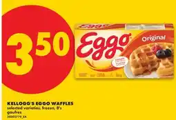 No Frills KELLOGG'S EGGO WAFFLES, 8'S offer