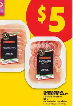 No Frills MARCANGELO SLICED DELI MEAT offer