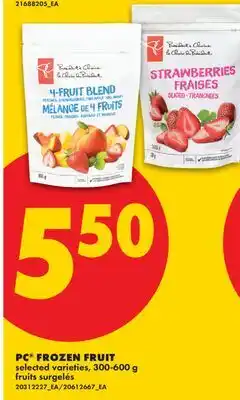 No Frills PC FROZEN FRUIT offer