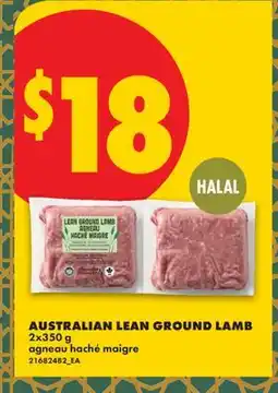No Frills AUSTRALIAN LEAN GROUND LAMB offer