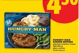 No Frills HUNGRY-MAN DINNER ENTRÉES offer