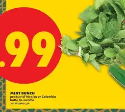 No Frills MINT BUNCH offer