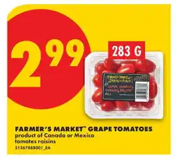 No Frills FARMER'S MARKET GRAPE TOMATOES offer
