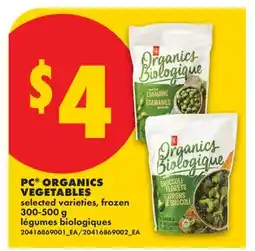 No Frills PC ORGANICS VEGETABLES offer