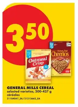 No Frills GENERAL MILLS CEREAL offer