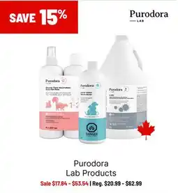 Ren’s Pets Depot Purodora Lab Products offer