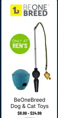 Ren’s Pets Depot BeOneBreed Dog & Cat Toys offer