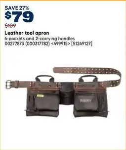 RONA Leather tool apron offer