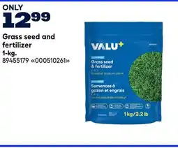 RONA Grass seed and fertilizer 1-kg offer