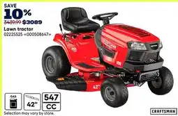 RONA CRAFTSMAN Lawn tractor offer