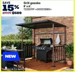 RONA Landon & Co. Grill gazebo 8' x 6' offer
