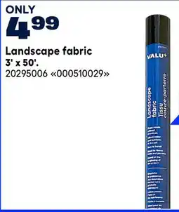 RONA VALU+ Landscape fabric offer