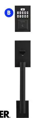 RONA Weiser Smartcode electronic locks Matte black offer