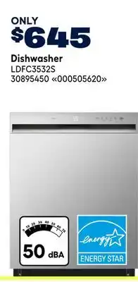 RONA LG Dishwasher offer