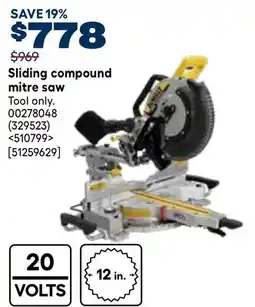 RONA Sliding compound mitre saw offer