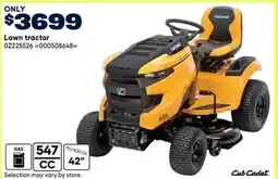 RONA Lawn tractor offer
