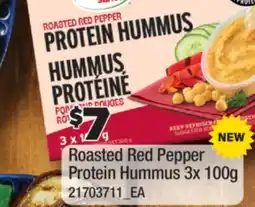 Real Canadian Superstore ROASTED RED PEPPER PROTEIN HUMMUS offer